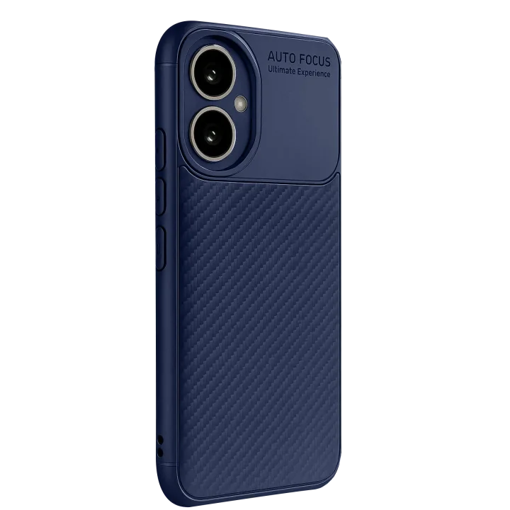 Mey İthalat®  Honor 400 Kılıf Auto Focus Karbon Kapak - Lacivert