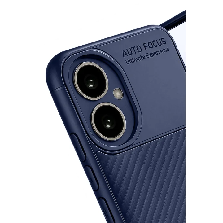 Mey İthalat®  Honor 400 Kılıf Auto Focus Karbon Kapak - Lacivert