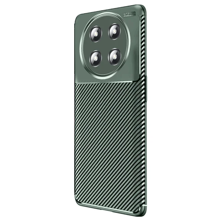 Mey İthalat®  Honor Magic 7 Lite Kılıf Auto Focus Karbon Kapak - Koyu Yeşil