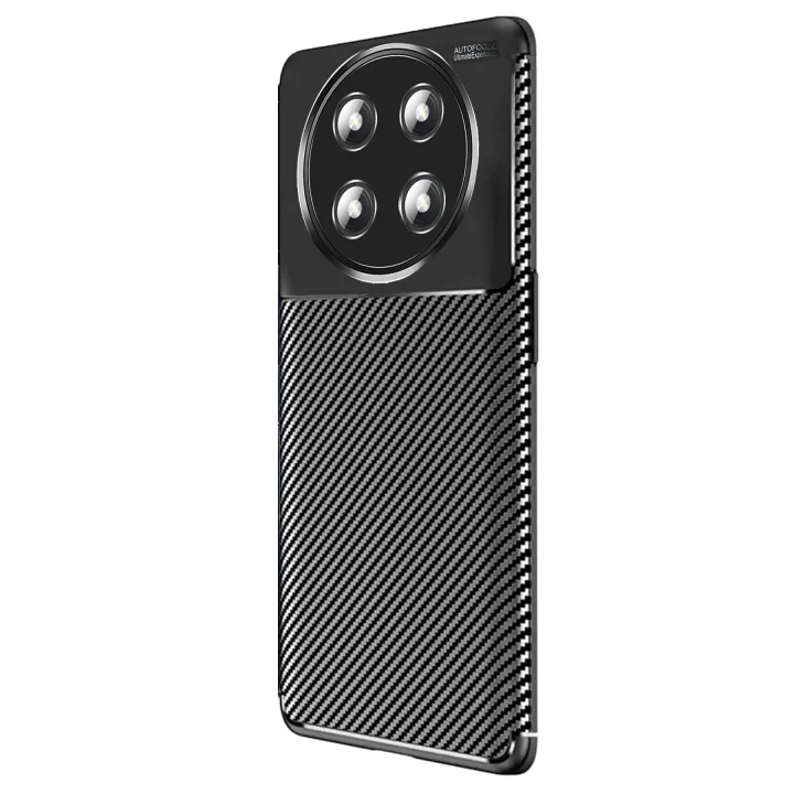 Mey İthalat®  Honor Magic 7 Lite Kılıf Auto Focus Karbon Kapak - Siyah