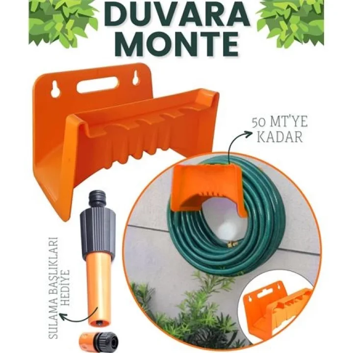 Mey İthalat® Hortum Askı Toplama Aparatı Aparat Seti