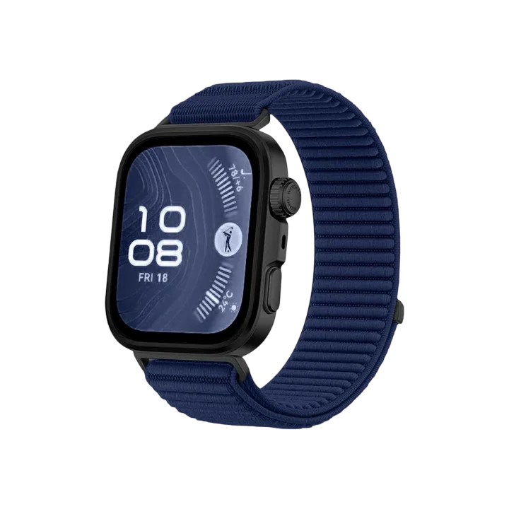 Mey İthalat®  Huawei Fit 4 Braid Kordon - Lacivert