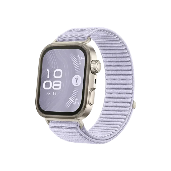 Mey İthalat®  Huawei Fit 4 Braid Kordon - Lila