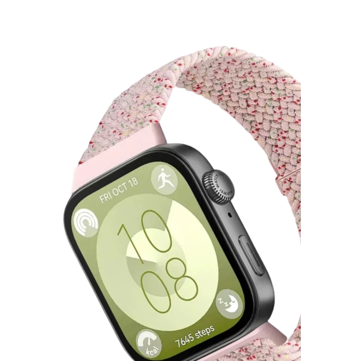 Mey İthalat®  Huawei Fit 4 Star Kordon - Benekli Pudra