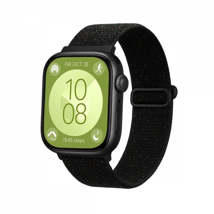 Mey İthalat®  Huawei Fit 4 Star Kordon - Benekli Siyah