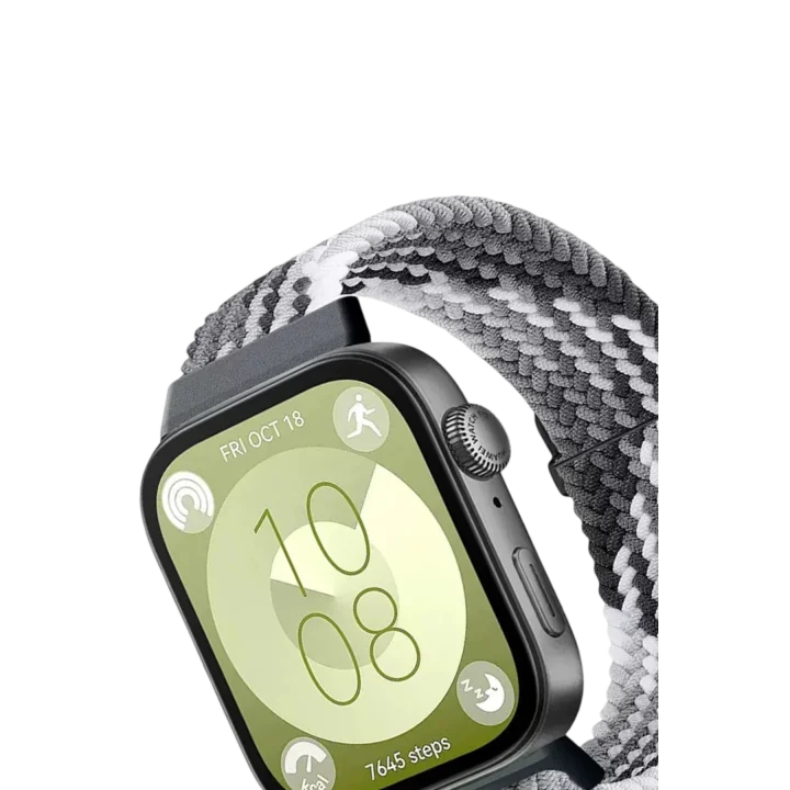 Mey İthalat®  Huawei Fit 4 Star Kordon - Gri-Siyah