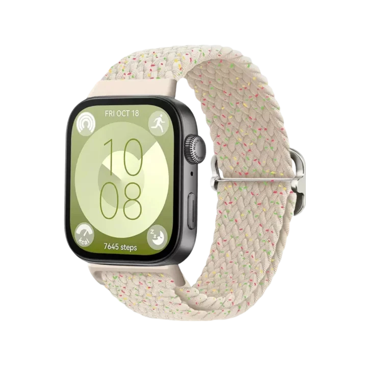 Mey İthalat®  Huawei Fit 4 Star Kordon - Gri-Turuncu