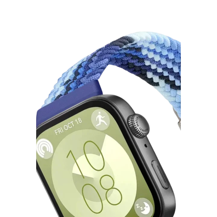 Mey İthalat®  Huawei Fit 4 Star Kordon - Lacivert-Mavi