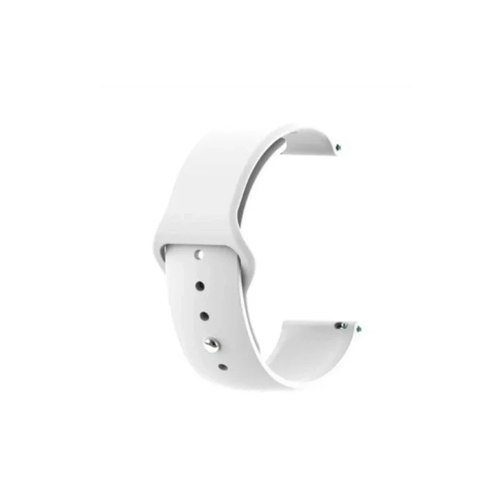 Mey İthalat®  Huawei GT4 41mm 18mm Klasik Kordon - Beyaz
