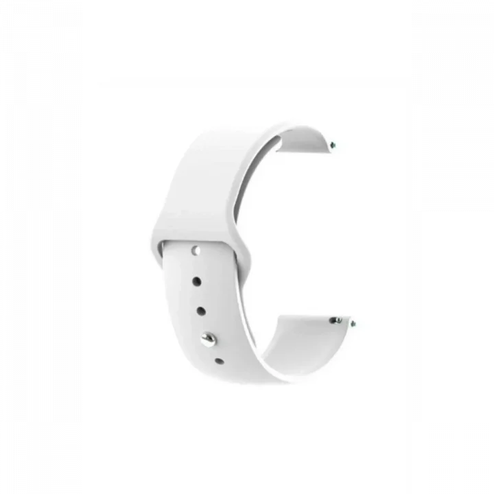 Mey İthalat®  Huawei GT4 41mm 18mm Klasik Kordon - Beyaz
