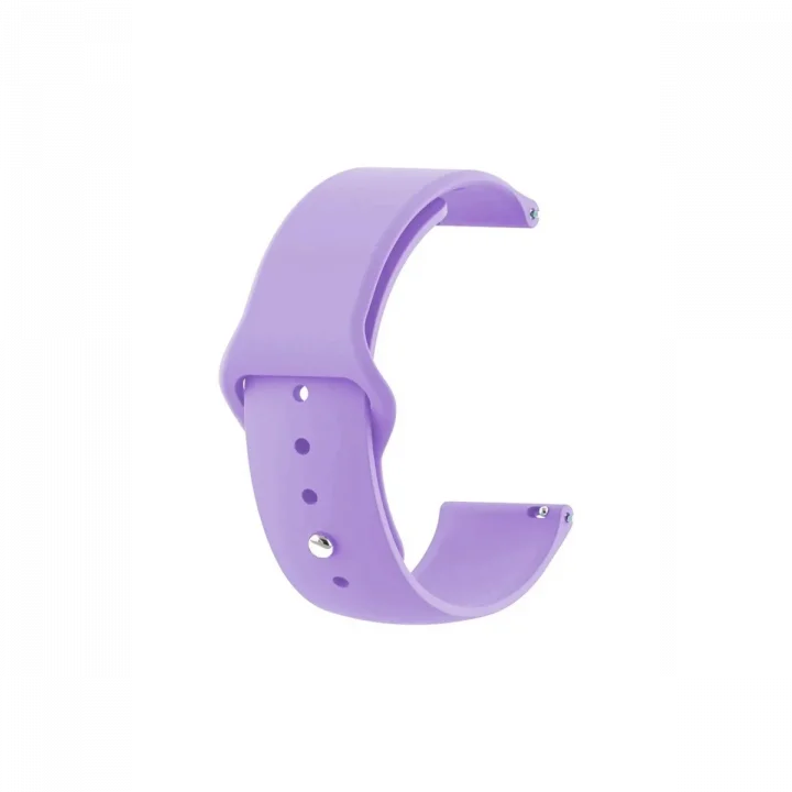 Mey İthalat®  Huawei GT4 41mm 18mm Klasik Kordon - Lila