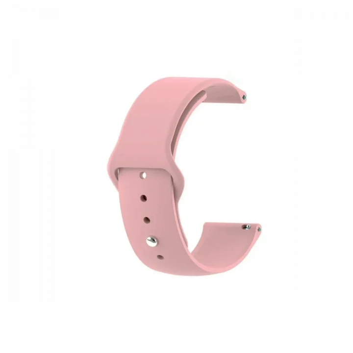 Mey İthalat®  Huawei GT4 41mm 18mm Klasik Kordon - Pembe