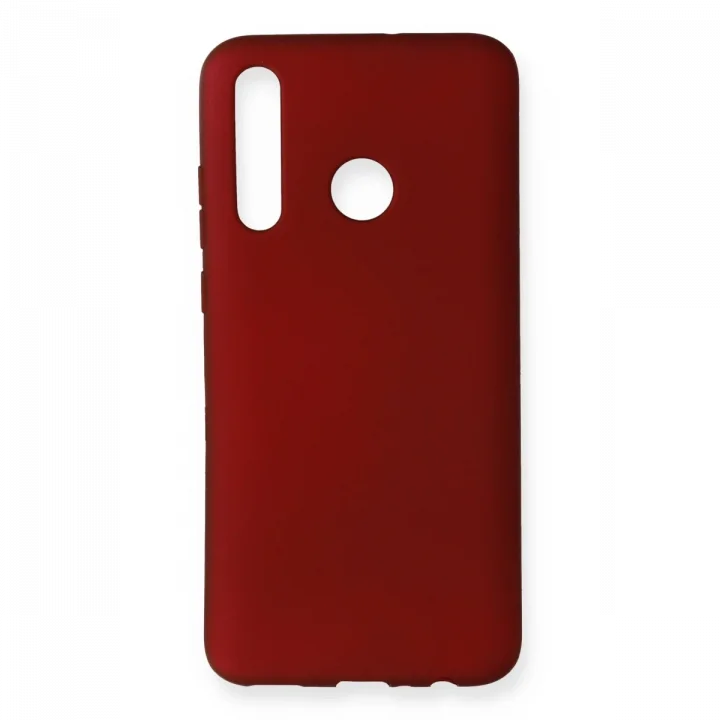Mey İthalat®  Huawei Honor 20 Lite Kılıf First Silikon - Bordo