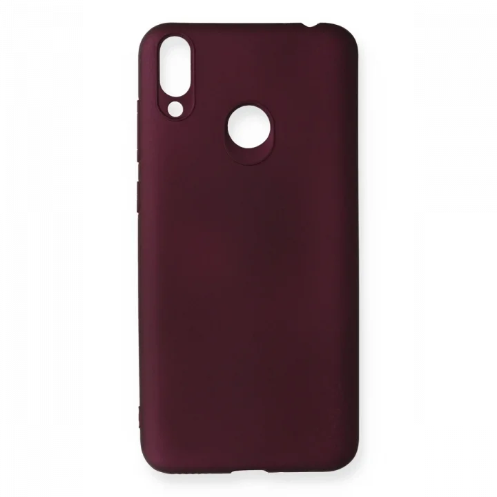 Mey İthalat®  Huawei Honor 8C Kılıf First Silikon - Mürdüm