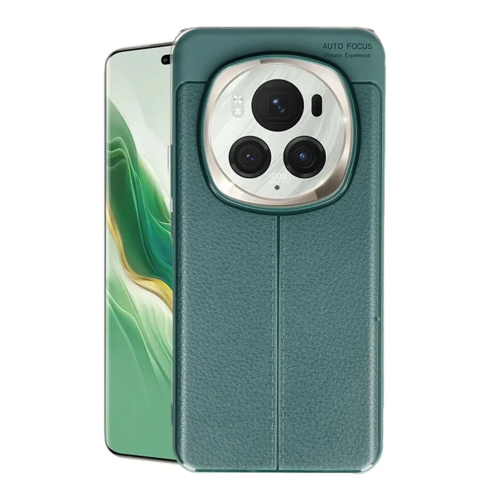Mey İthalat®  Huawei Honor Magic 6 Pro Kılıf Auto Focus Kapak - Koyu Yeşil
