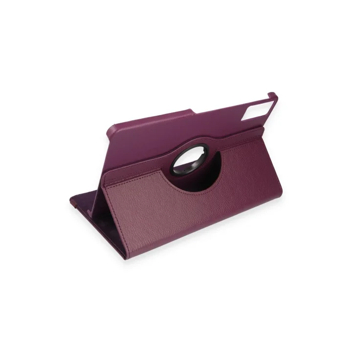 Mey İthalat®  Huawei Honor Pad 10 12.1 Kılıf 360 Tablet Deri Kılıf - Mürdüm