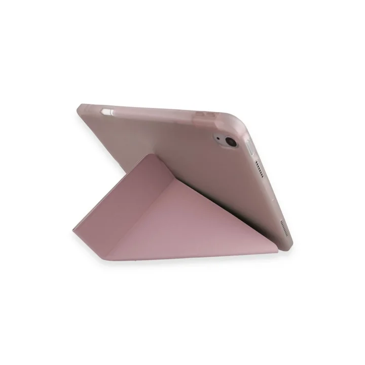 Mey İthalat®  Huawei Honor Pad 9 Kılıf Kalemlikli Mars Tablet Kılıfı - Rose Gold