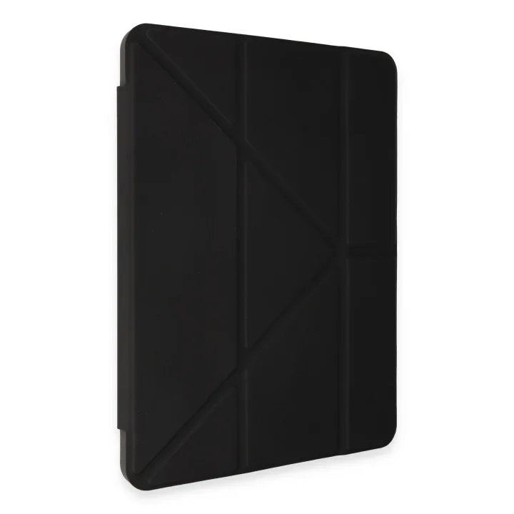 Mey İthalat®  Huawei Honor Pad 9 Kılıf Kalemlikli Mars Tablet Kılıfı - Siyah