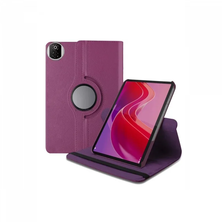 Mey İthalat®  Huawei Honor Pad X7 360 Tablet Deri Kılıf - Mor