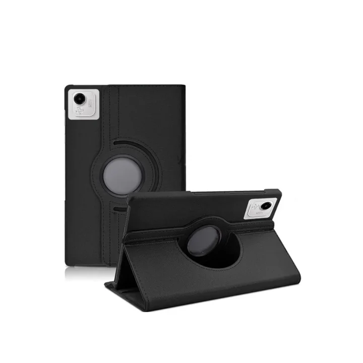 Mey İthalat®  Huawei Honor Pad X9A 360 Tablet Deri Kılıf - Siyah