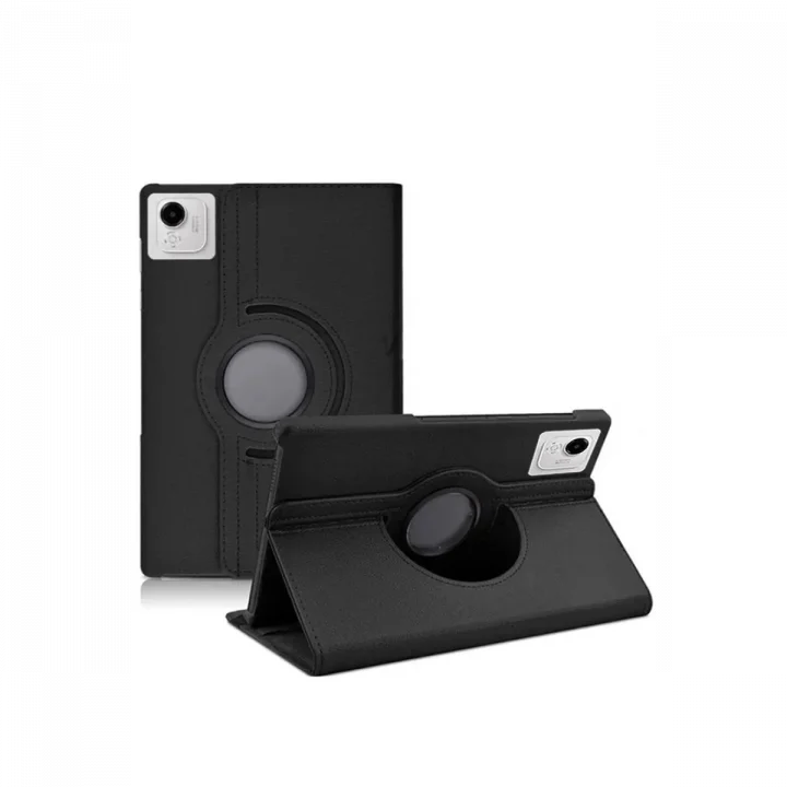 Mey İthalat®  Huawei Honor Pad X9A 360 Tablet Deri Kılıf - Siyah