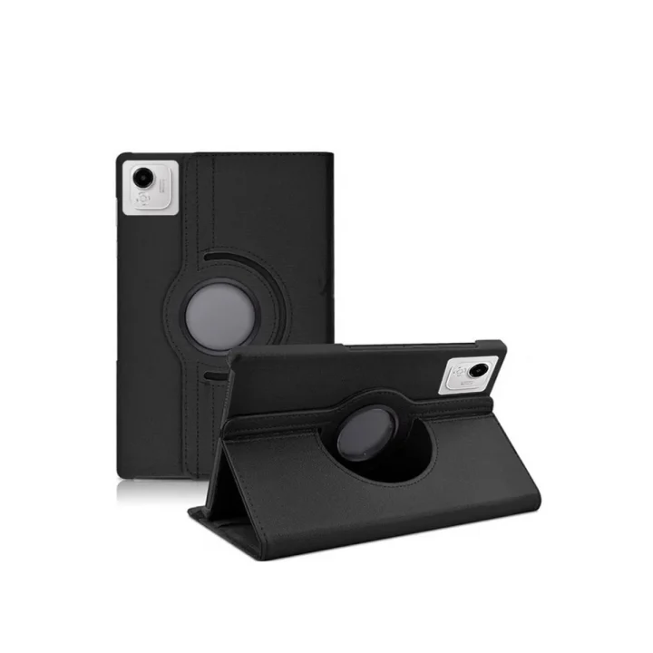 Mey İthalat®  Huawei Honor Pad X9A 360 Tablet Deri Kılıf - Siyah