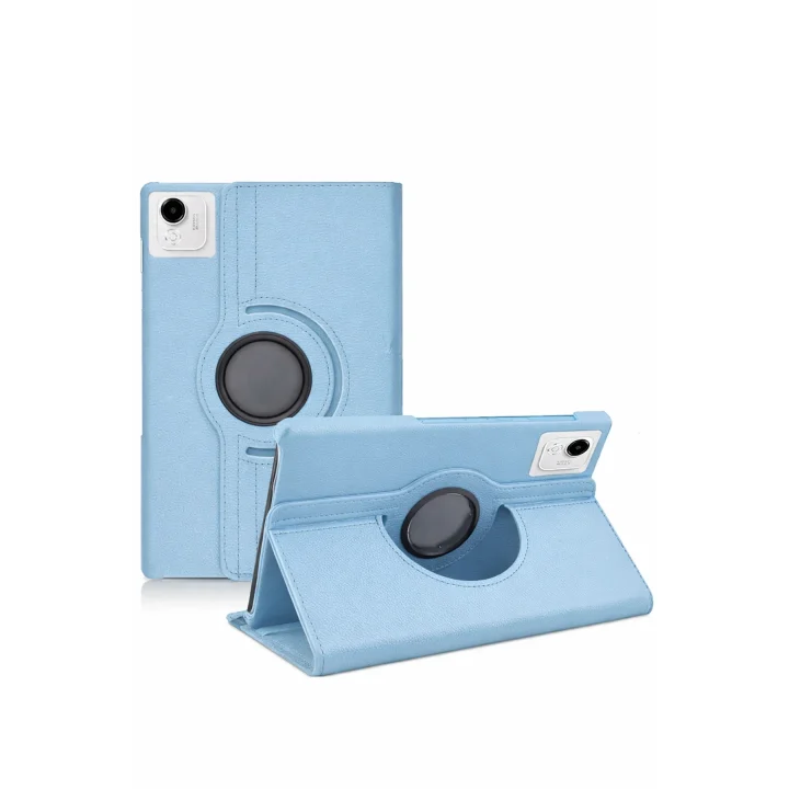 Mey İthalat®  Huawei Honor Pad X9A 360 Tablet Deri Kılıf - Turkuaz