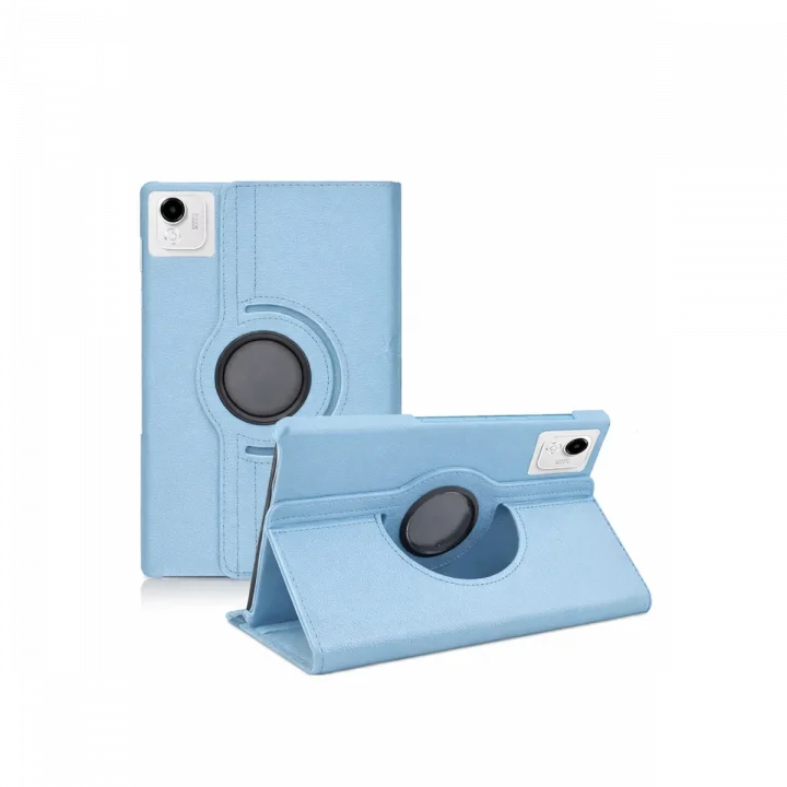Mey İthalat®  Huawei Honor Pad X9A 360 Tablet Deri Kılıf - Turkuaz