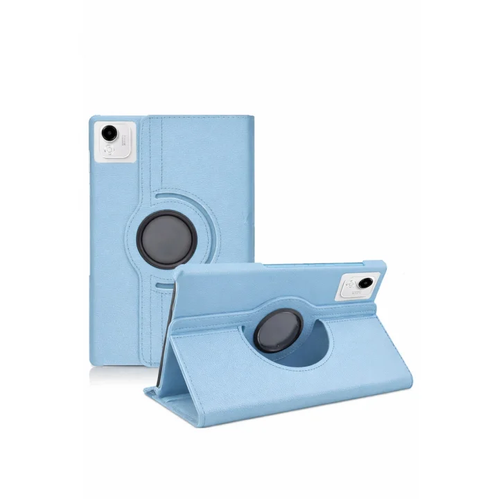 Mey İthalat®  Huawei Honor Pad X9A 360 Tablet Deri Kılıf - Turkuaz