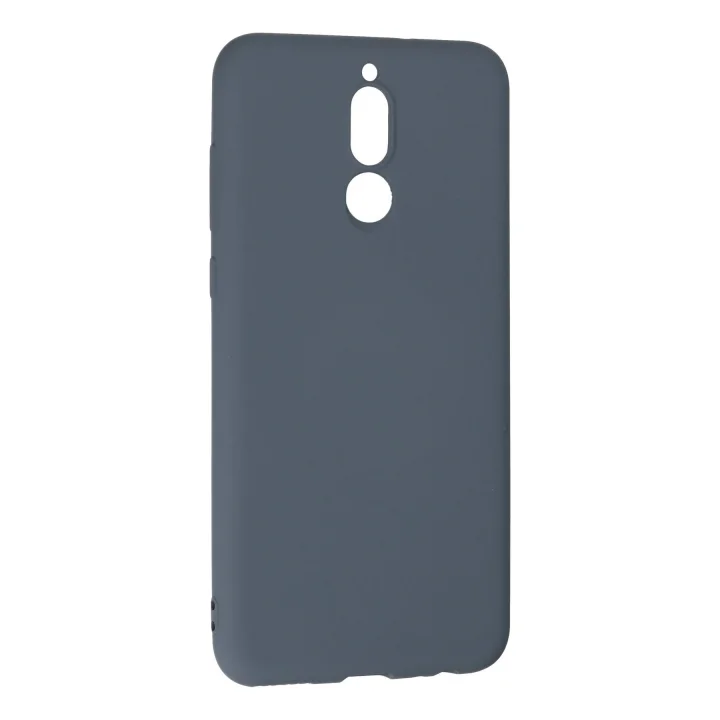 Mey İthalat®  Huawei Mate 10 Lite Kılıf Nano içi Kadife Silikon - Gri