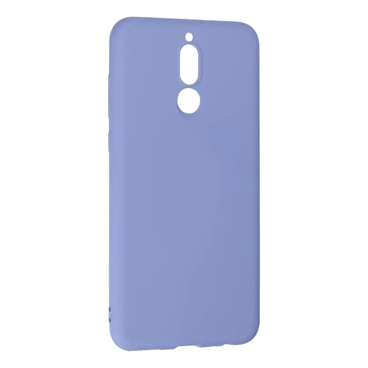 Mey İthalat®  Huawei Mate 10 Lite Kılıf Nano içi Kadife Silikon - Lila