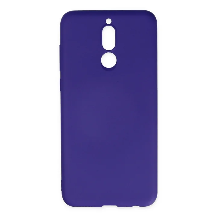 Mey İthalat®  Huawei Mate 10 Lite Kılıf Nano içi Kadife Silikon - Mor