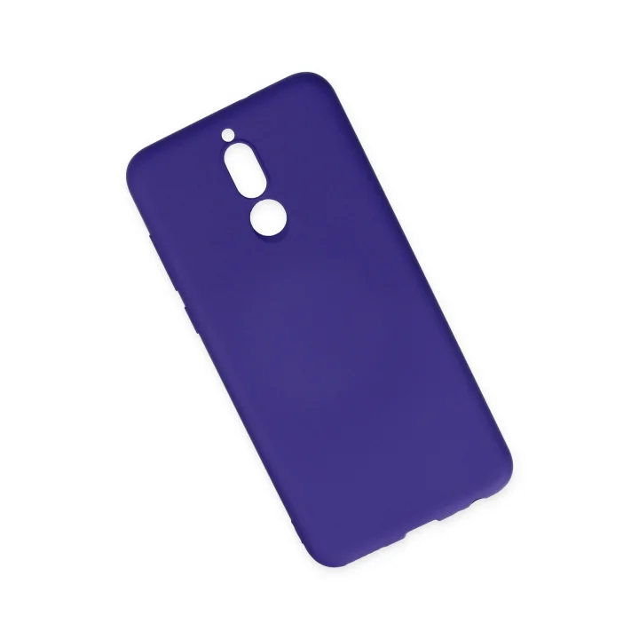 Mey İthalat®  Huawei Mate 10 Lite Kılıf Nano içi Kadife Silikon - Mor