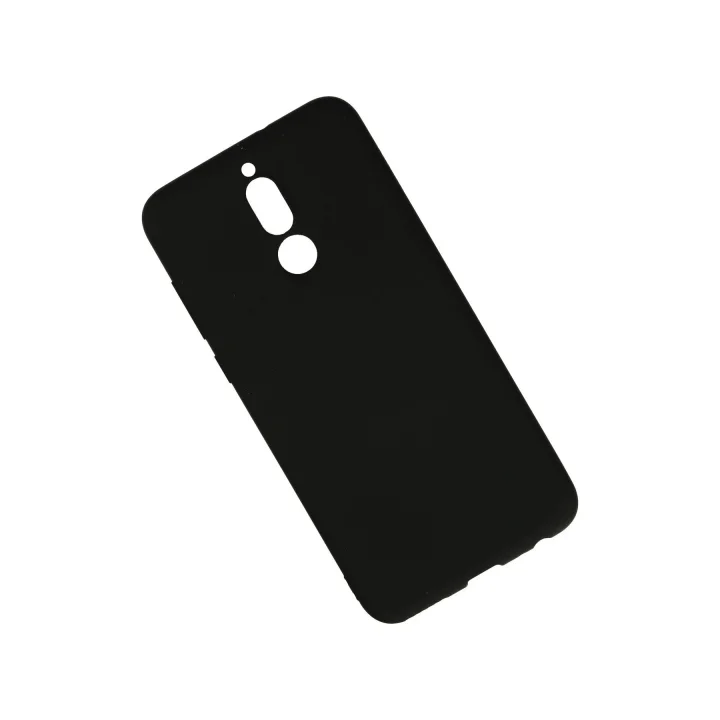 Mey İthalat®  Huawei Mate 10 Lite Kılıf Nano içi Kadife Silikon - Siyah