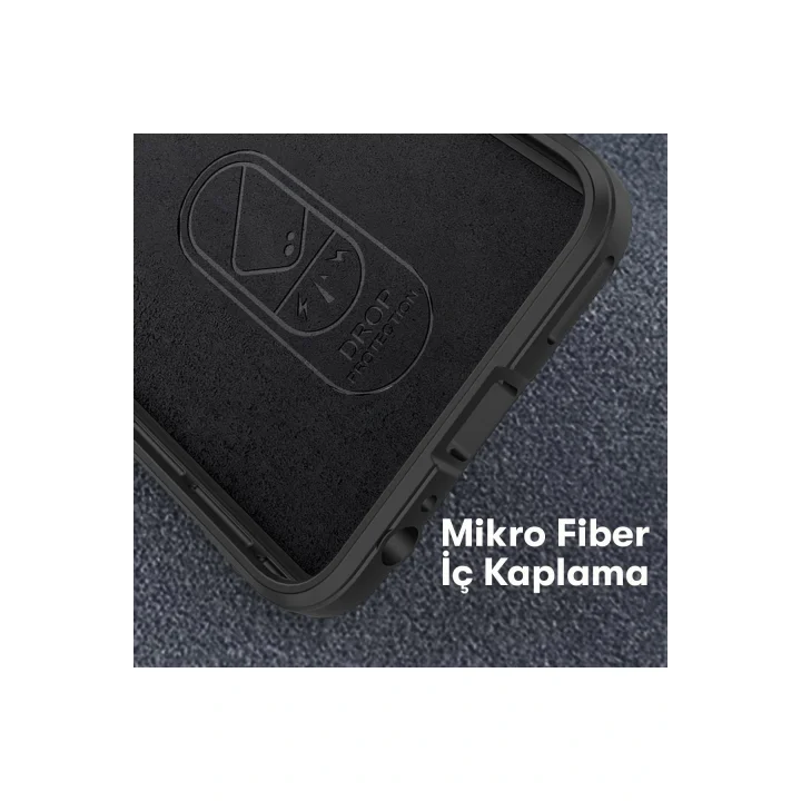 Mey İthalat®  Huawei Mate 10 Lite Kılıf Optimum Silikon - Siyah