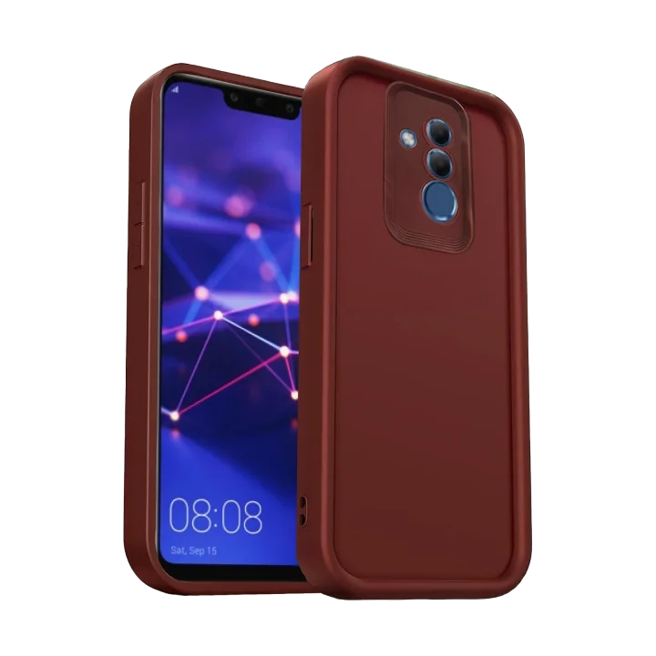 Mey İthalat®  Huawei Mate 20 Lite Kılıf Viera Silikon - Bordo