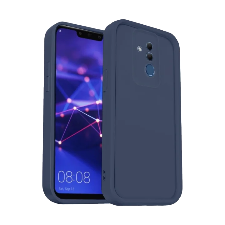 Mey İthalat®  Huawei Mate 20 Lite Kılıf Viera Silikon - Lacivert