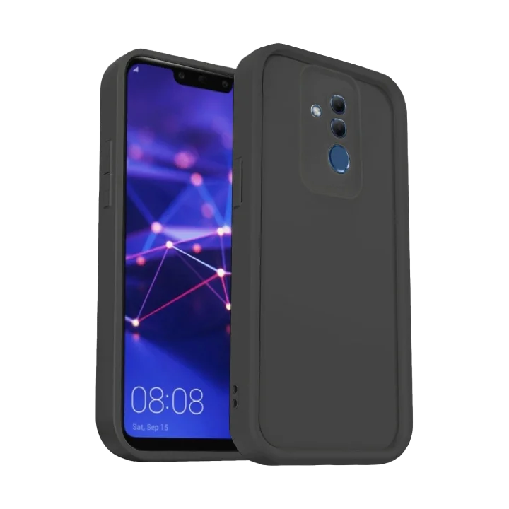 Mey İthalat®  Huawei Mate 20 Lite Kılıf Viera Silikon - Siyah