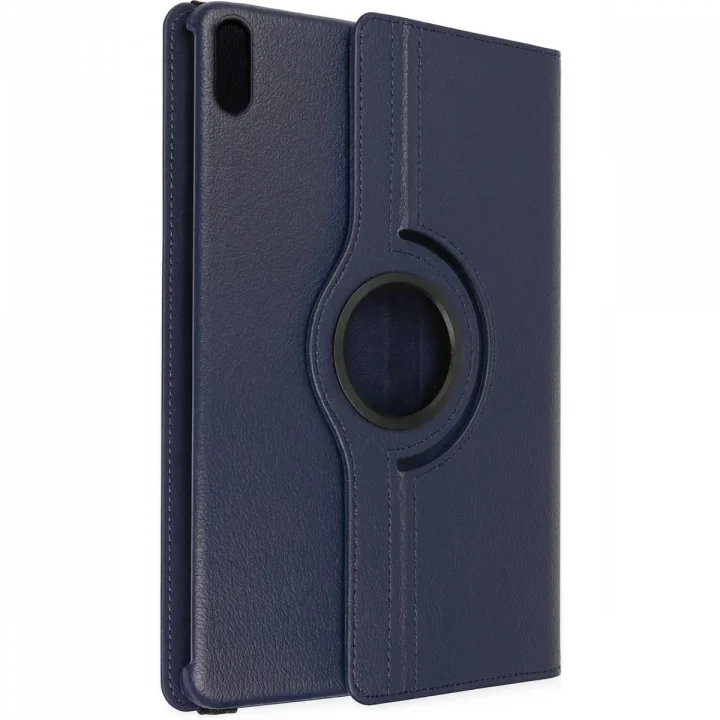 Mey İthalat®  Huawei MatePad 11 10.9 360 Tablet Deri Kılıf - Lacivert