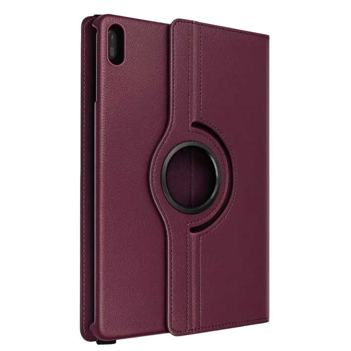 Mey İthalat®  Huawei MatePad 11 10.9 360 Tablet Deri Kılıf - Mürdüm