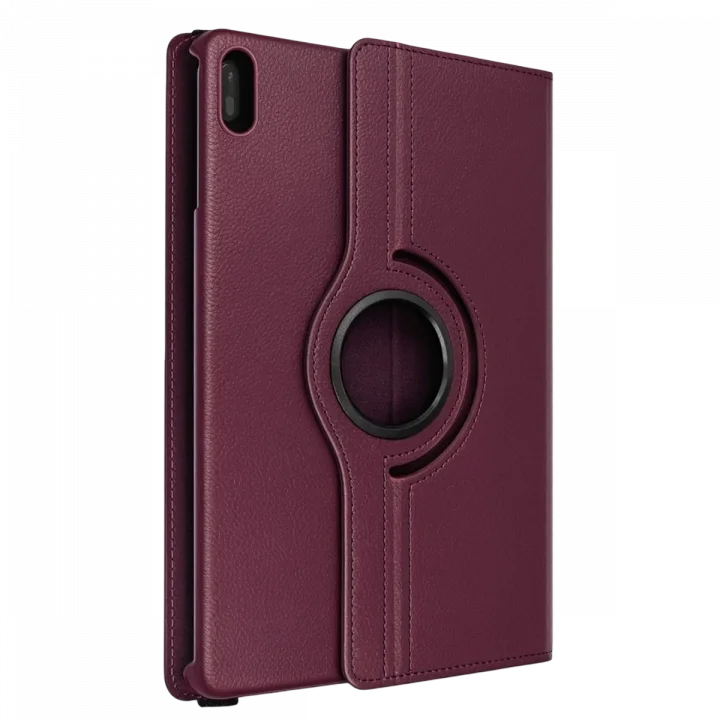 Mey İthalat®  Huawei MatePad 11 10.9 360 Tablet Deri Kılıf - Mürdüm