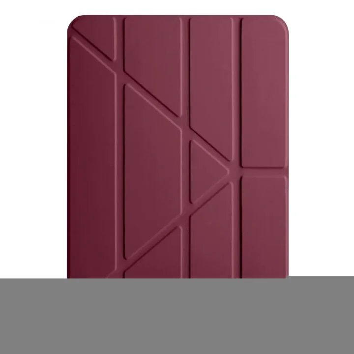 Mey İthalat®  Huawei MatePad Pro 12.2 2025 Kalemlikli Mars Tablet Kılıfı - Mürdüm