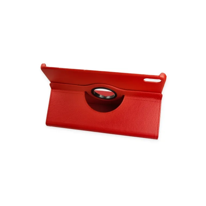 Mey İthalat®  Huawei MatePad SE 11 Kılıf 360 Tablet Deri Kılıf - Kırmızı