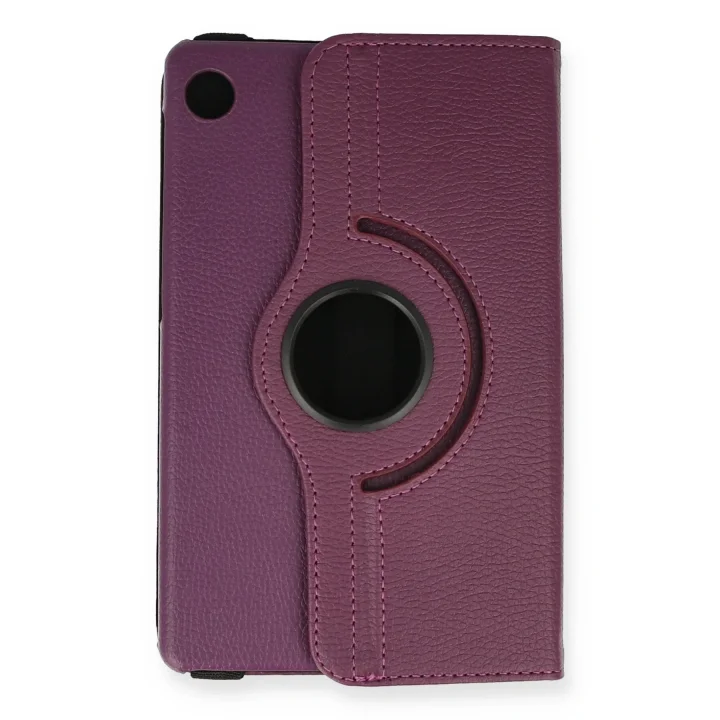 Mey İthalat®  Huawei MatePad T8 8 Kılıf 360 Tablet Deri Kılıf - Mürdüm