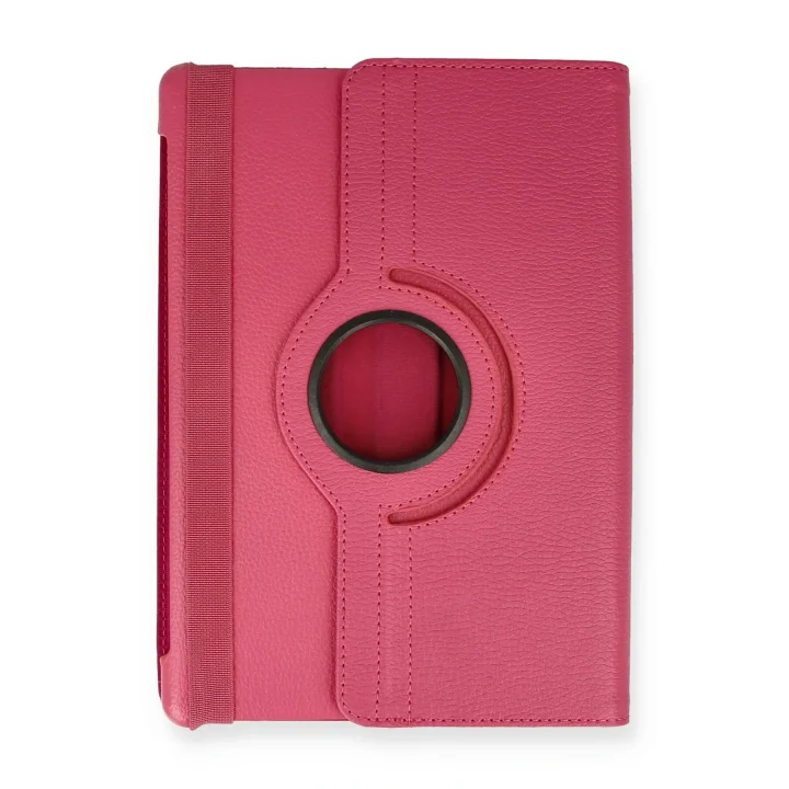 Mey İthalat®  Huawei MediaPad T5 10 Kılıf 360 Tablet Deri Kılıf - Pembe