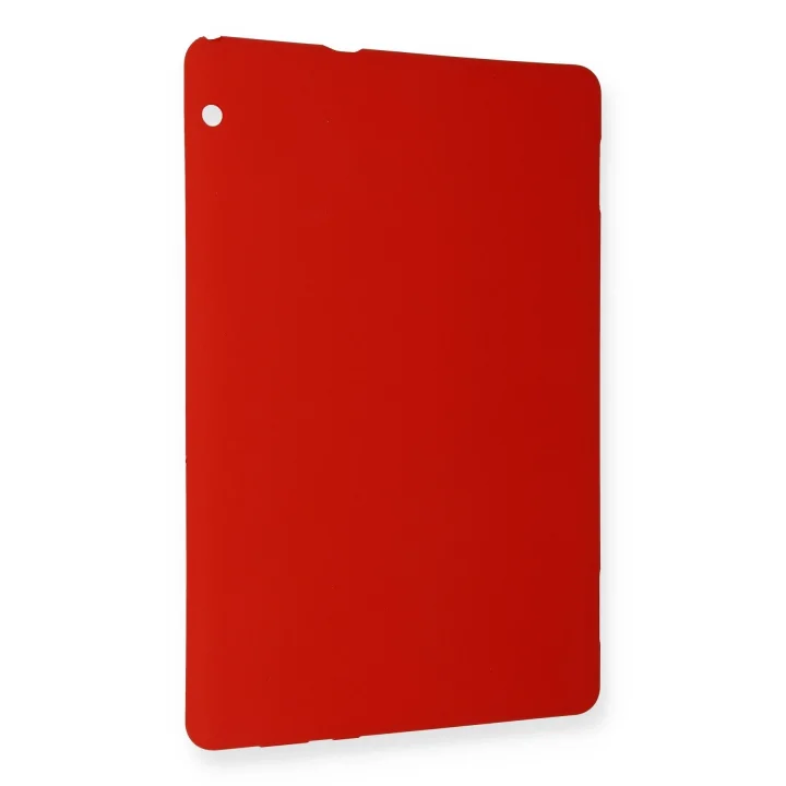 Mey İthalat®  Huawei MediaPad T5 10 Kılıf Evo Tablet Silikon - Kırmızı