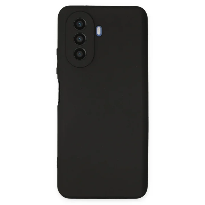 Mey İthalat®  Huawei Nova Y70 Kılıf First Silikon - Siyah