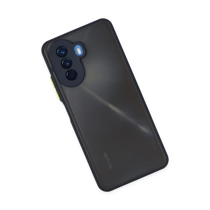 Mey İthalat®  Huawei Nova Y70 Kılıf Montreal Silikon Kapak - Lacivert