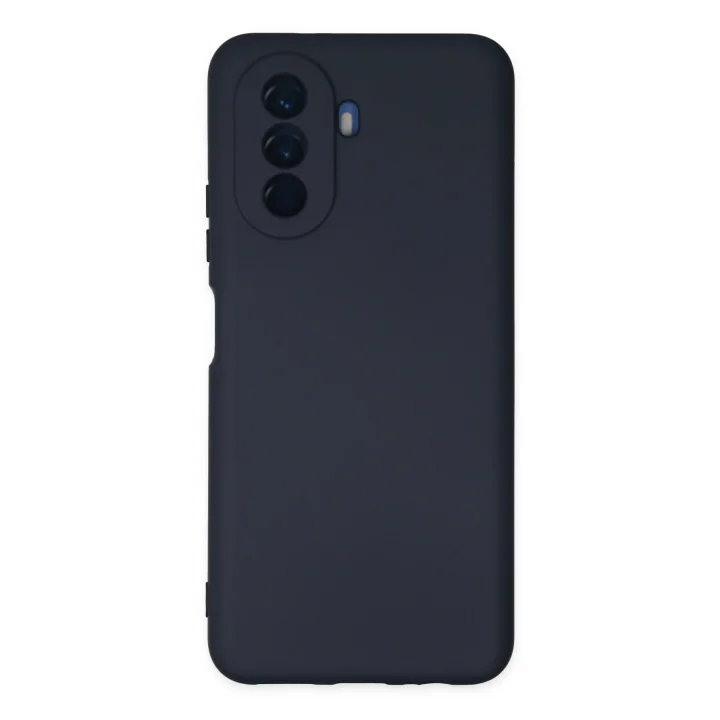 Mey İthalat®  Huawei Nova Y70 Kılıf Nano içi Kadife Silikon - Lacivert