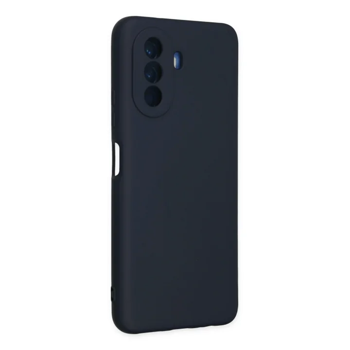 Mey İthalat®  Huawei Nova Y70 Kılıf Nano içi Kadife Silikon - Lacivert